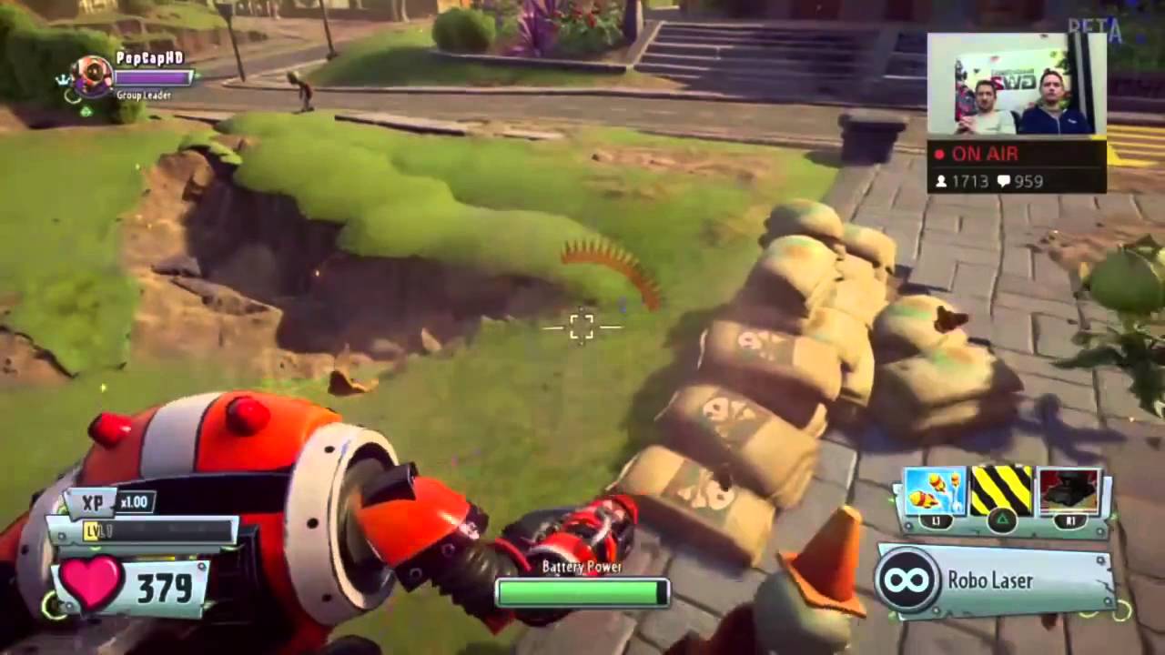 Plants vs Zombies : Garden Warfare 2 - Backyard Battleground 1 - YouTube