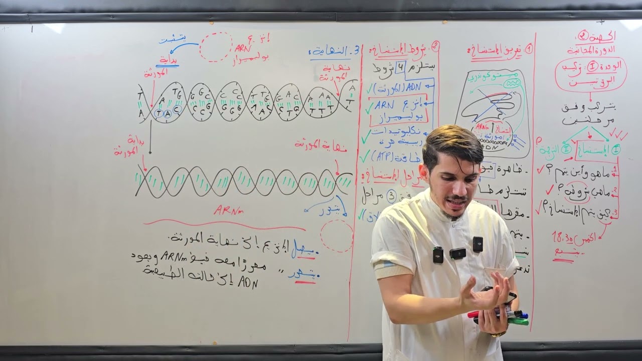 الحصة الثالثة من الدورة المجانية لتركيب البروتين  ( الجزء 5 )