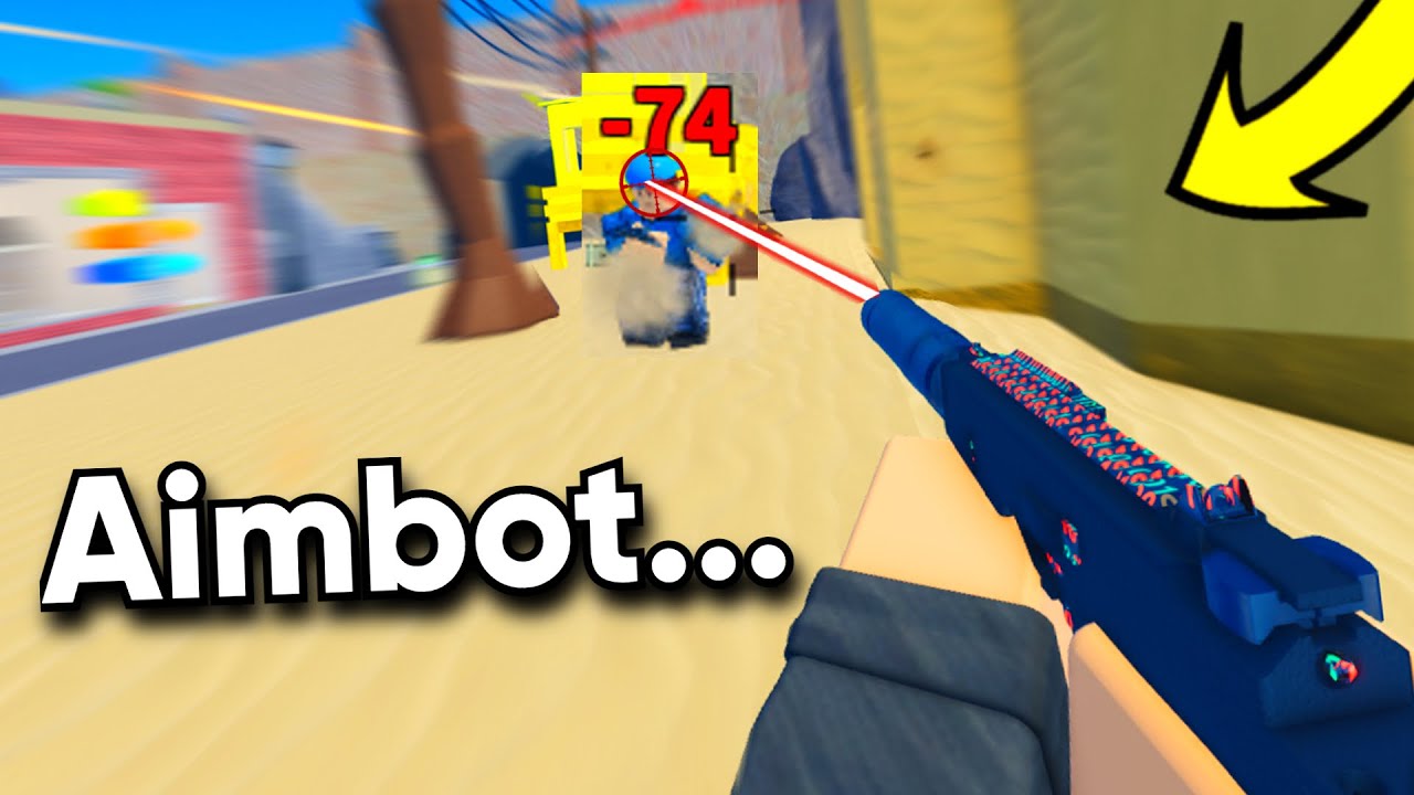 This new sensitivity gave me aimbot in arsenal roblox youtube
