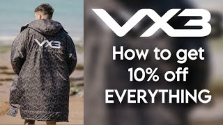 How to Get 10% off Any Order From VX3