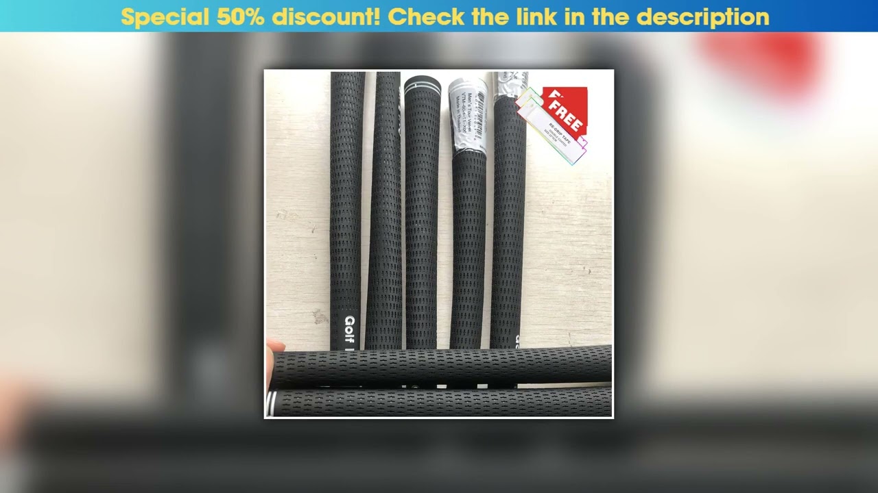 Best Seller Free Tape 13/10PS GP Golf Club Grip TOUR VELVE Golf Grips Kit Rubber For Driver Irons W
