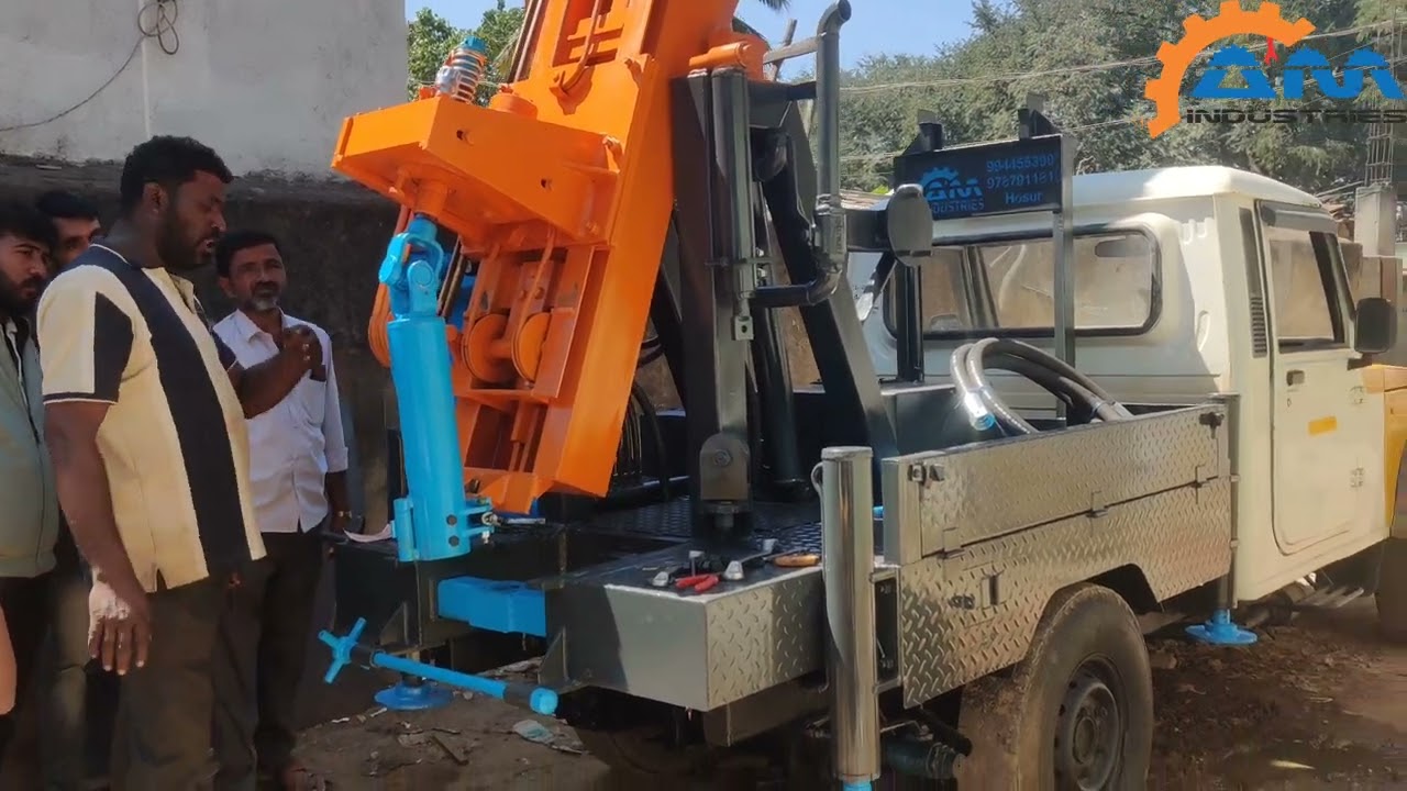 Hydraulic Borewell pipe lifting machine manufacturers 