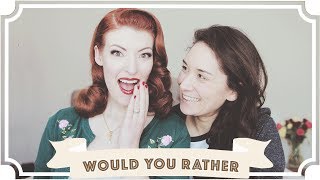 Lesbian Couple Would You Rather [CC]