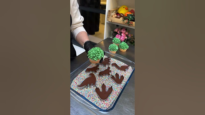 Epic Dino Cupcakes #Shorts