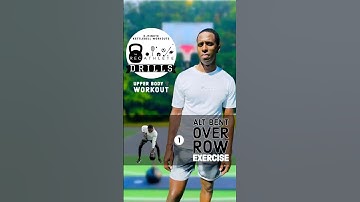 Kettlebell Exercise 1 Preview - Alternating Bent Over Row (TRA Drills: Upper Body V Workout)