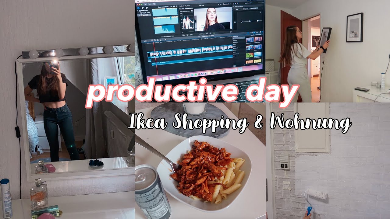 PRODUCTIVE DAY: IKEA Shopping, Streichen, neues Bett? | Hannah Theresa