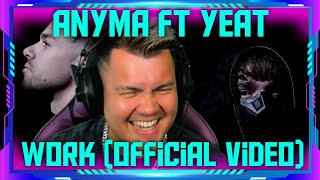 Reaction to Anyma - Work (feat. Yeat) [Official Visualizer] | THE WOLF HUNTERZ Jon