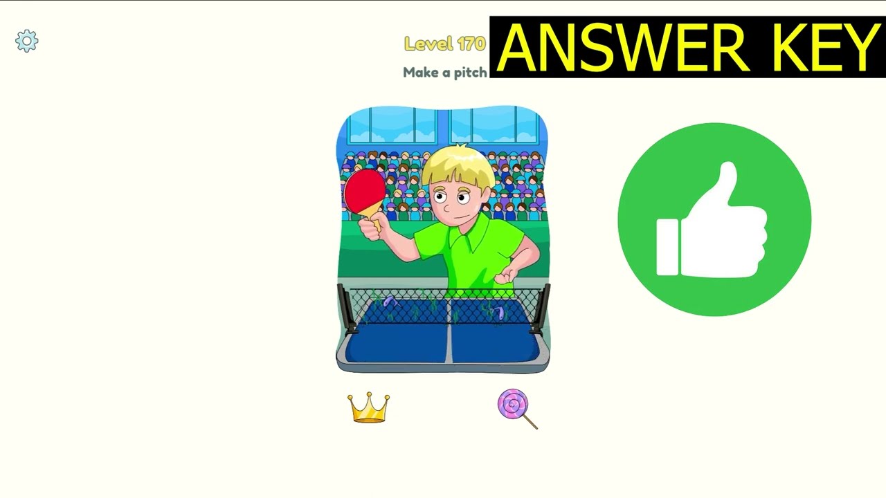 Dop 3 LEVEL 170 Make a pitch (ANSWER KEY) DOP 3 Displace One Part Gameplay - SlowMotion Walkthrough