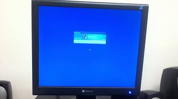 Windows xp booting on a gateway computer