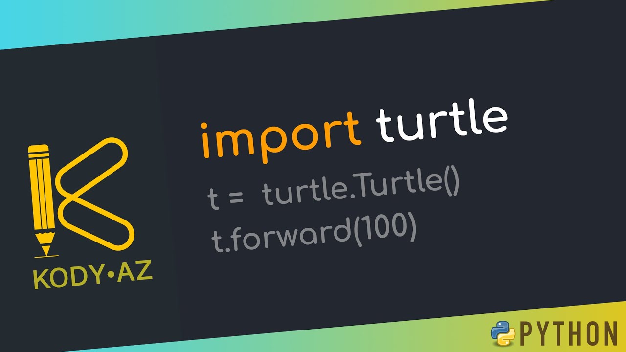 Turtle in Python #kody_az?>