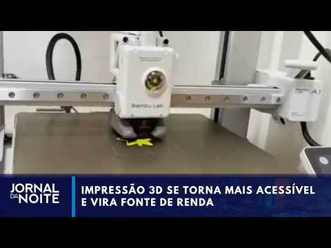 3D printing becomes more accessible and a source of income