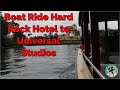 Boat from The Hard Rock Hotel to Universal Studios