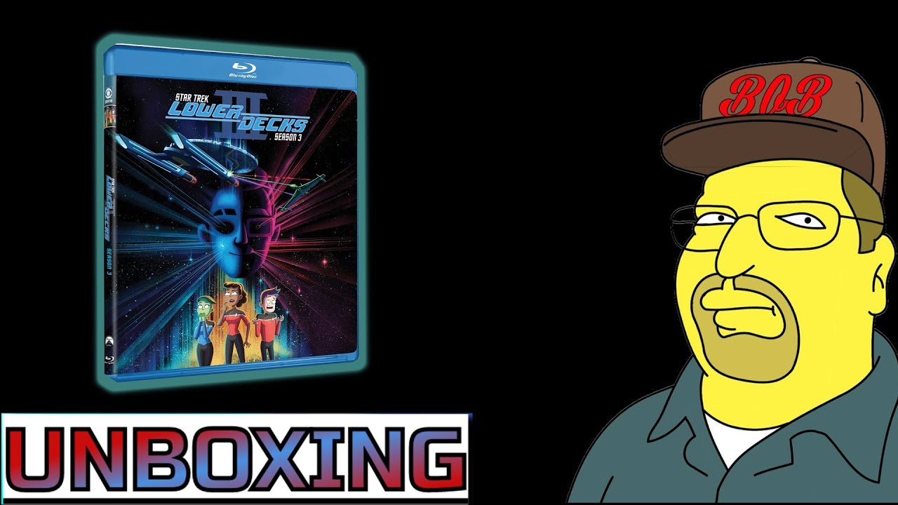Star Trek: Lower Decks Season 3 Blu Ray Unboxing - YouTube