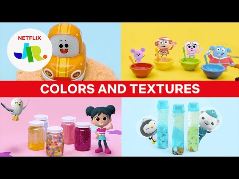 Colorful Slime, Sand & DIY Crafts w/ Storybots, Chico Bon Bon, & More! 🎨 Netflix Jr