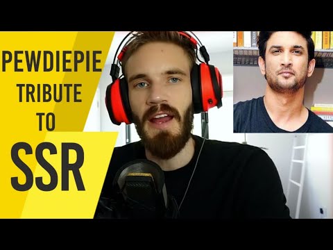 Pewdiepie tribute Sushant Singh Rajput - YouTube