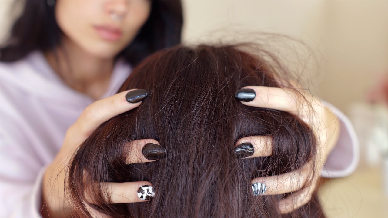 ASMR masaje real de cabeza | roleplay peluquería ✂️