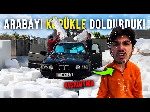 MERTLİA'NIN ARABASINI KÖPÜKLE DOLDURMAK ! (Kışkırtma)