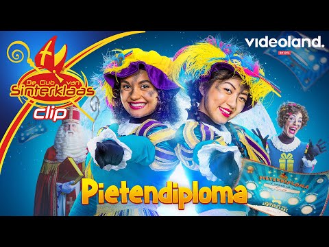 PIETENDIPLOMA - KADO ? VIDEOCLIP ? Videoland serie De Club van Sinterklaas: Het Pietendiploma (2021)