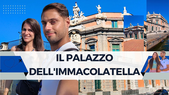 Il Palazzo dell'Immacolatella.
