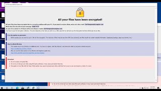 Deeep (JimThompson@ctemplar.com) ransomware removal. screenshot 2