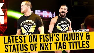 Latest On Bobby Fish's Knee Injury \& Current Status Of The NXT Tag Team Championships