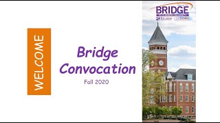 Bridge to Clemson Convocation 2020 - Involvement