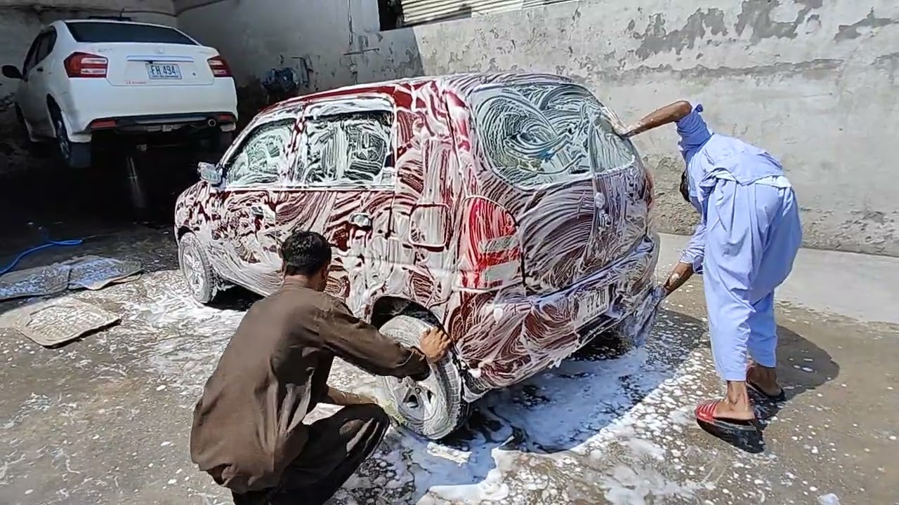Local car wash - Suzuki Alto 2005