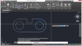 Stretching Objects AutoCAD 2015