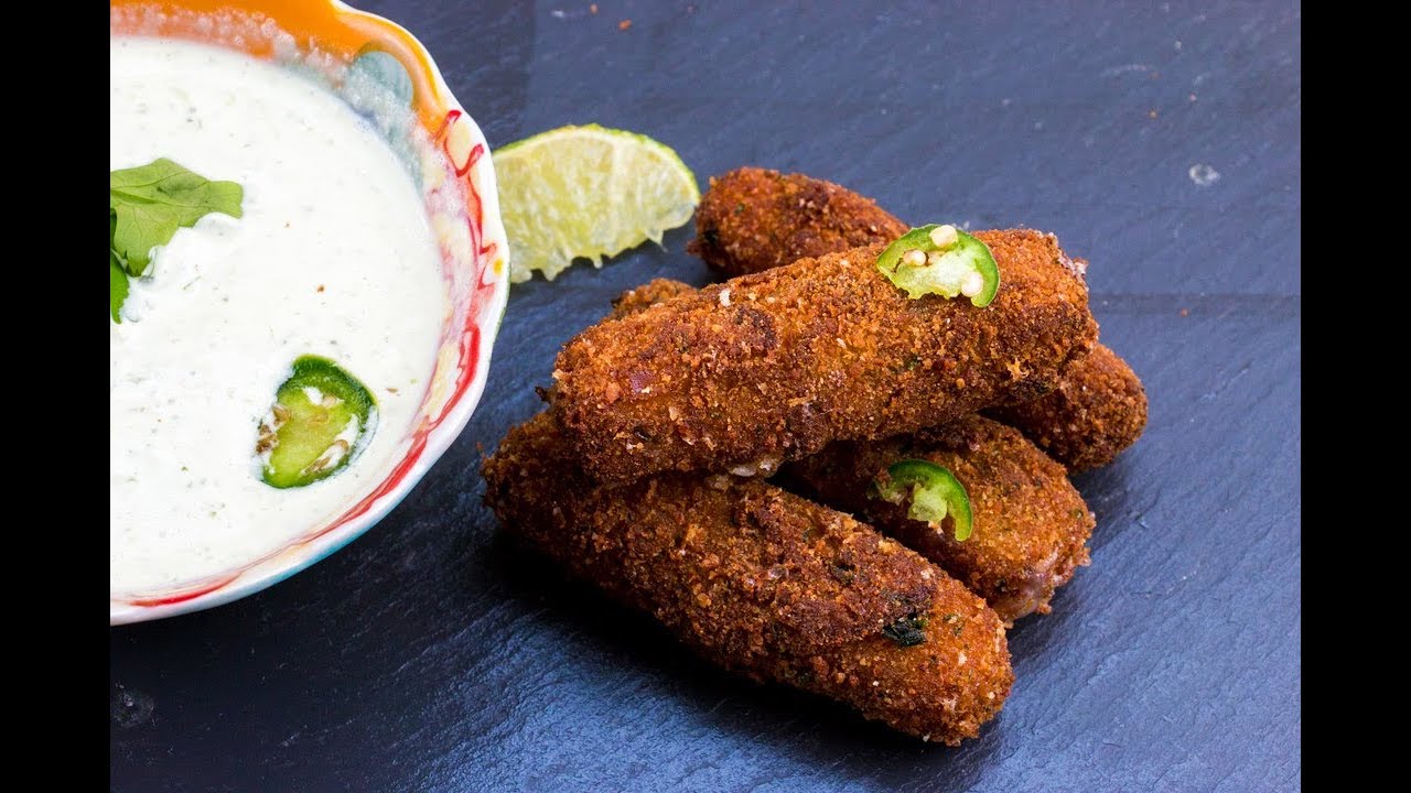 Easy Mozzarella Sticks with Cilantro | Rookie With A Cookie - YouTube