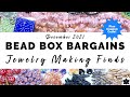 December 2021 Bargain Bead Box Monthly Finds