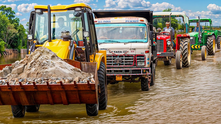 Washing My Tractors in Deep Water | Swaraj 855 Fe | Mahindra Arjun NOVO 605 | New Holland 3630 4wd