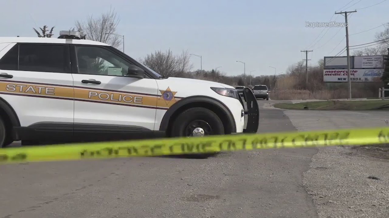 Man found shot to death inside crashed car along I-57 - YouTube