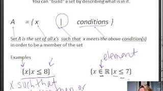 2.2 Set Builder Notation