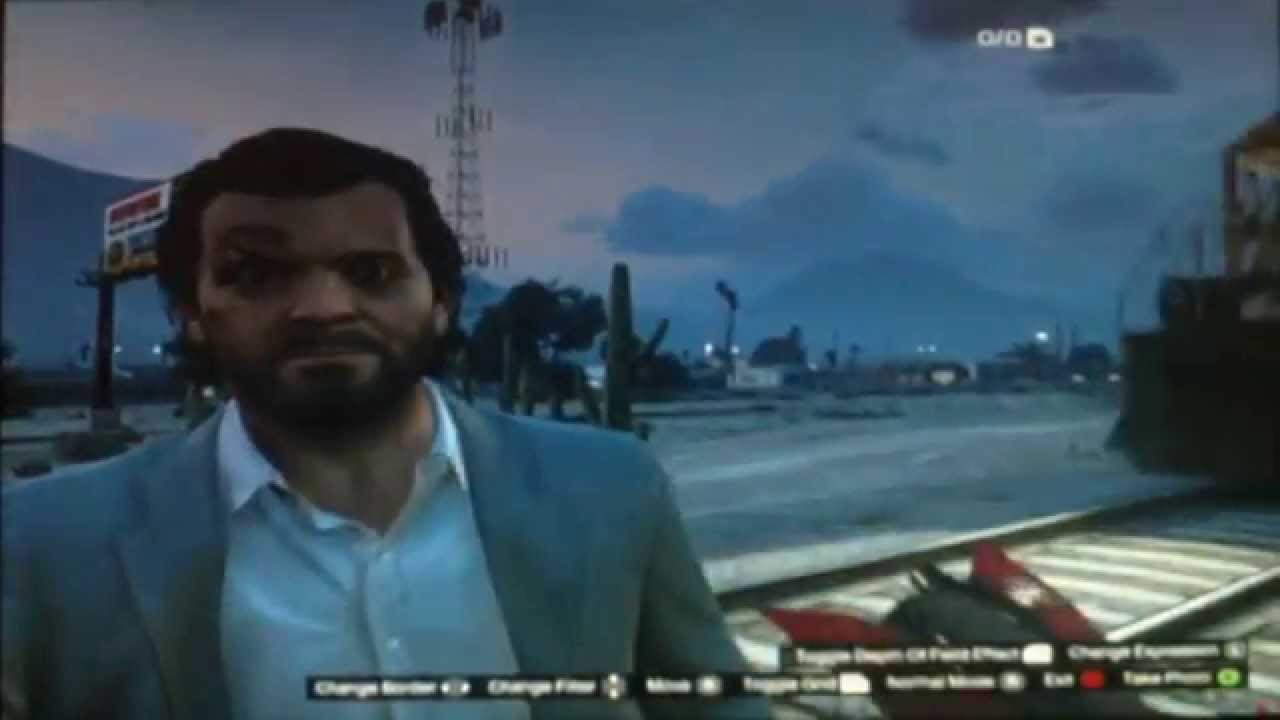 GTA 5: Kicked in the head by a train