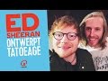 Ed Sheeran ontwerpt tattoo Stephan Bouwman // Qmusic