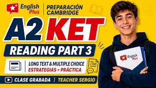 A2 Ket - Reading Part 3