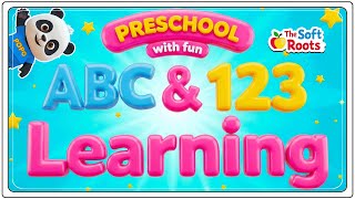 Preschool Learning activities for 3 year olds at home | Learn ABC Phonics Shapes Numbers Colors 🌈 screenshot 5