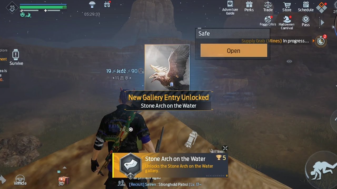 Undawn|Koller Mines|Gallery|Treasure Maps (009 Stone Arch on the Water)