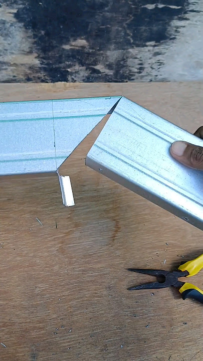 TEHNIK DASAR BAJA RINGAN TEKUK SIKU #shorts #bajaringan #fyp #tukangbajaringan #diy