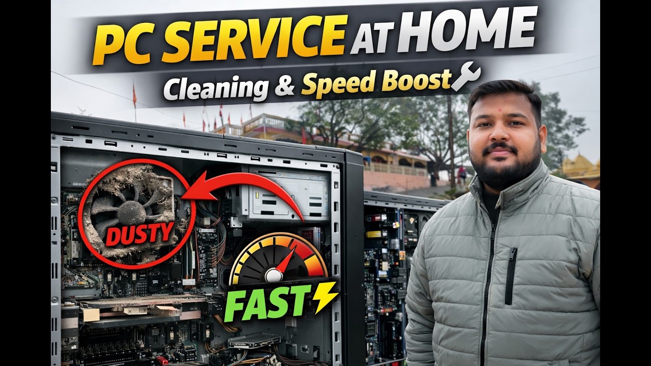 **Ghar Par Computer Maintenance | Simple & Easy 💻🔧✨**