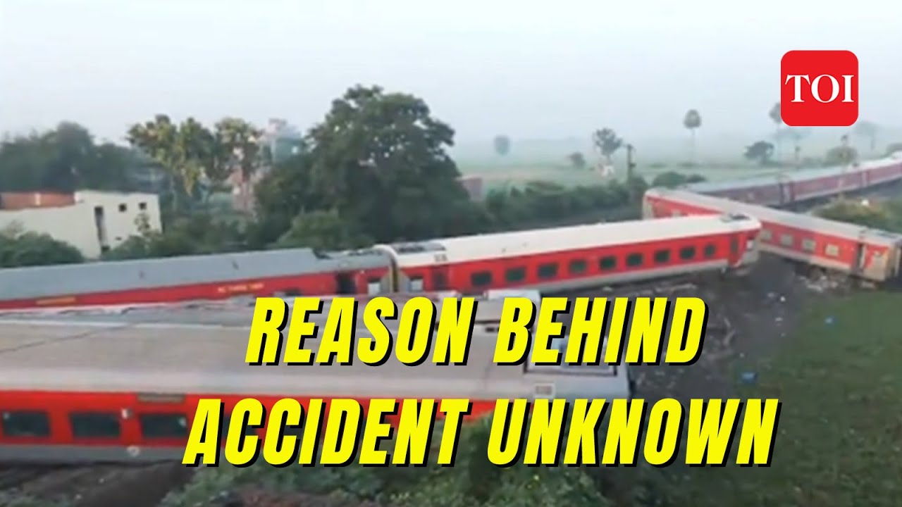 Buxar Train Accident Latest: Video Reveals Extent of Train Damage after 21 Coach Derailment