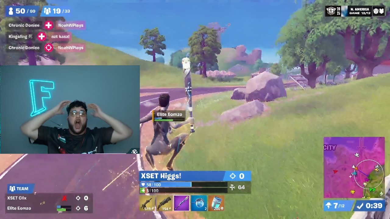 Faxuty reaction to Clix losing FNCS 😭