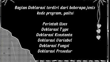 Tugas informatika "Deklarasi yang ada dalam program pascal"