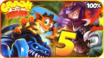 Crash of the Titans Walkthrough Part 5 (X360) 100% Episode 5 • The Emerald Pity