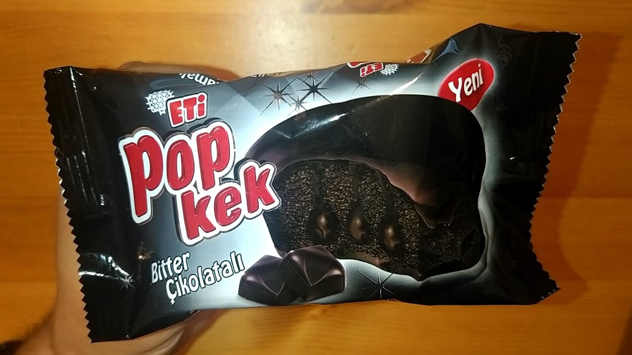 Eti PopKek Bitter Çikolatalı İncelemesi ve Tadımı Yeni Ürün! YouTube