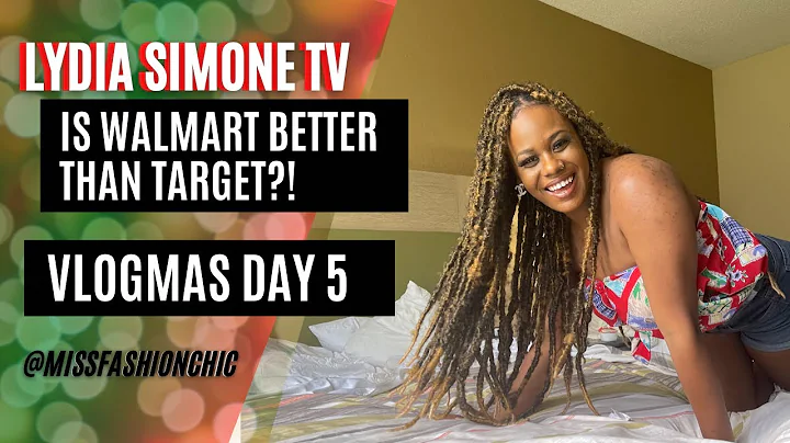 VLOGMAS DAY 5: IS WALMART BETTER THAN TARGET?! LYD...