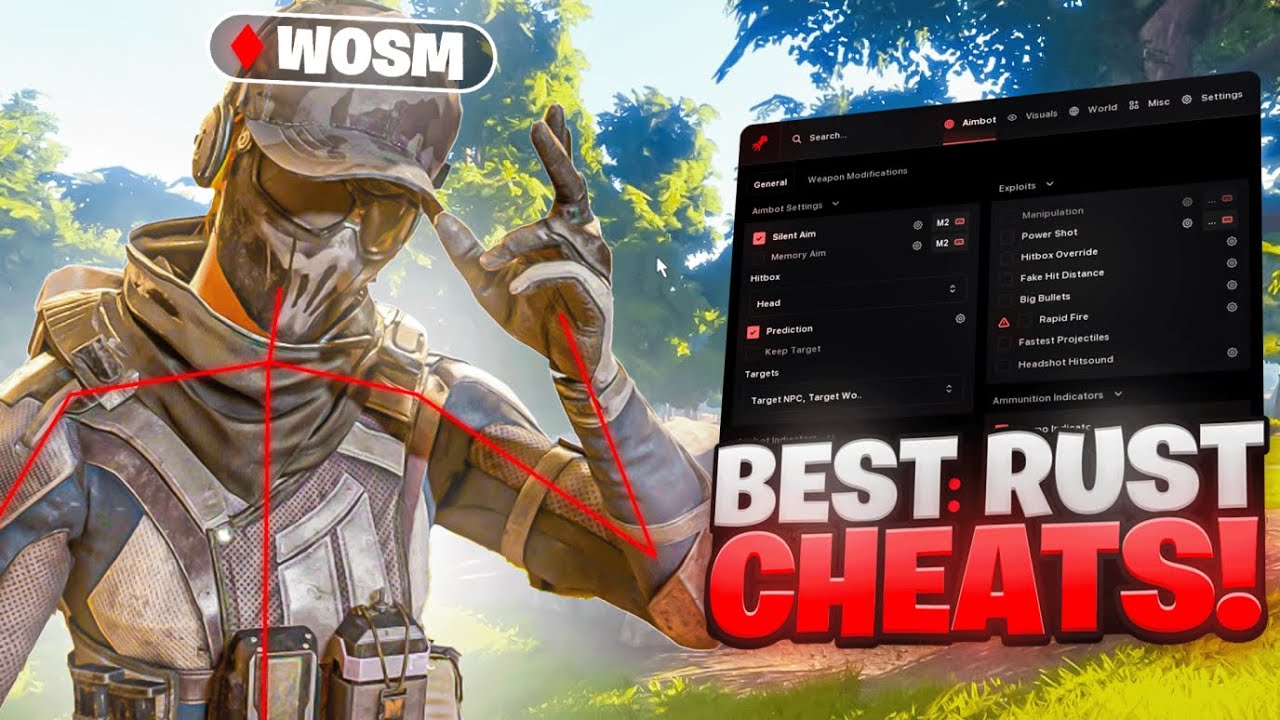 UNDETECTED RUST CHEAT on WIPE DAY! CRAZY SOLO PLAY