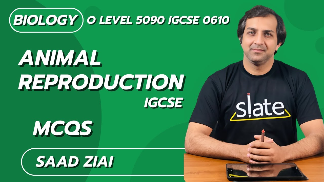 Animal Reproduction | Mcqs IGCSE | O Level | Saad Ziai | SLATE