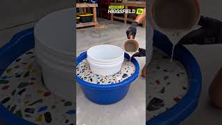DIY Cement Terrazzo Pot 🪴✨ (Easy & Aesthetic) #shorts