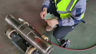 Hydraulic Hammer Piston Inspection And Polish - By Swt Attachments.